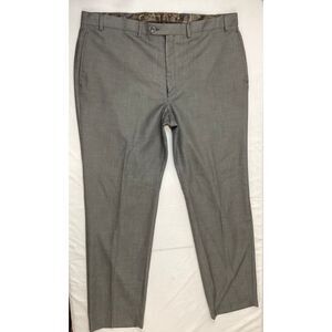 Lauren Ralph Lauren Classic Fit Grey Dress Pants Slacks Trousers Business Formal